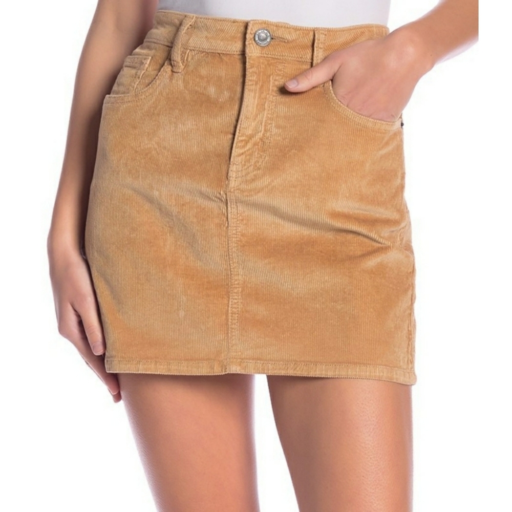 Current Elliott Corduroy Mini Skirt